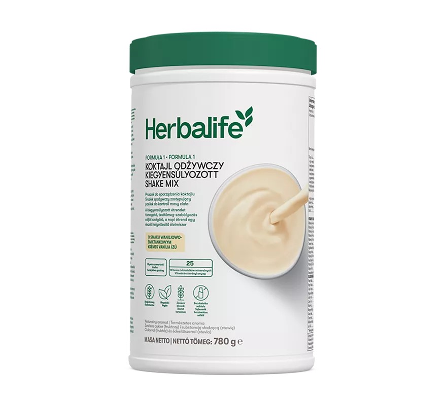 Herbalife Formula 1 Krémes Vanília – 780 g